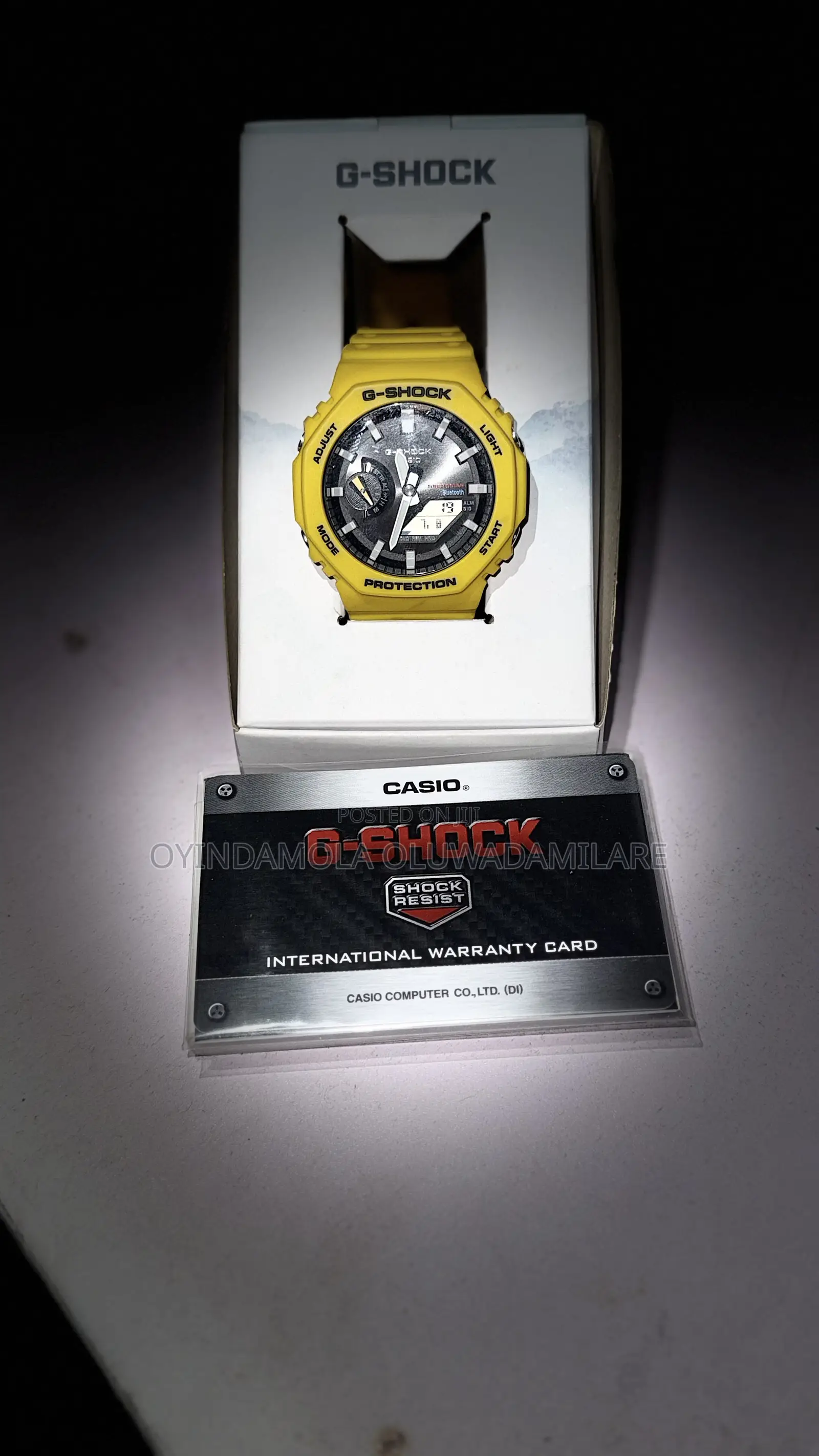 Original Casio G-Shock Gab2100c-9a Bluetooth Tough Solar – Like New