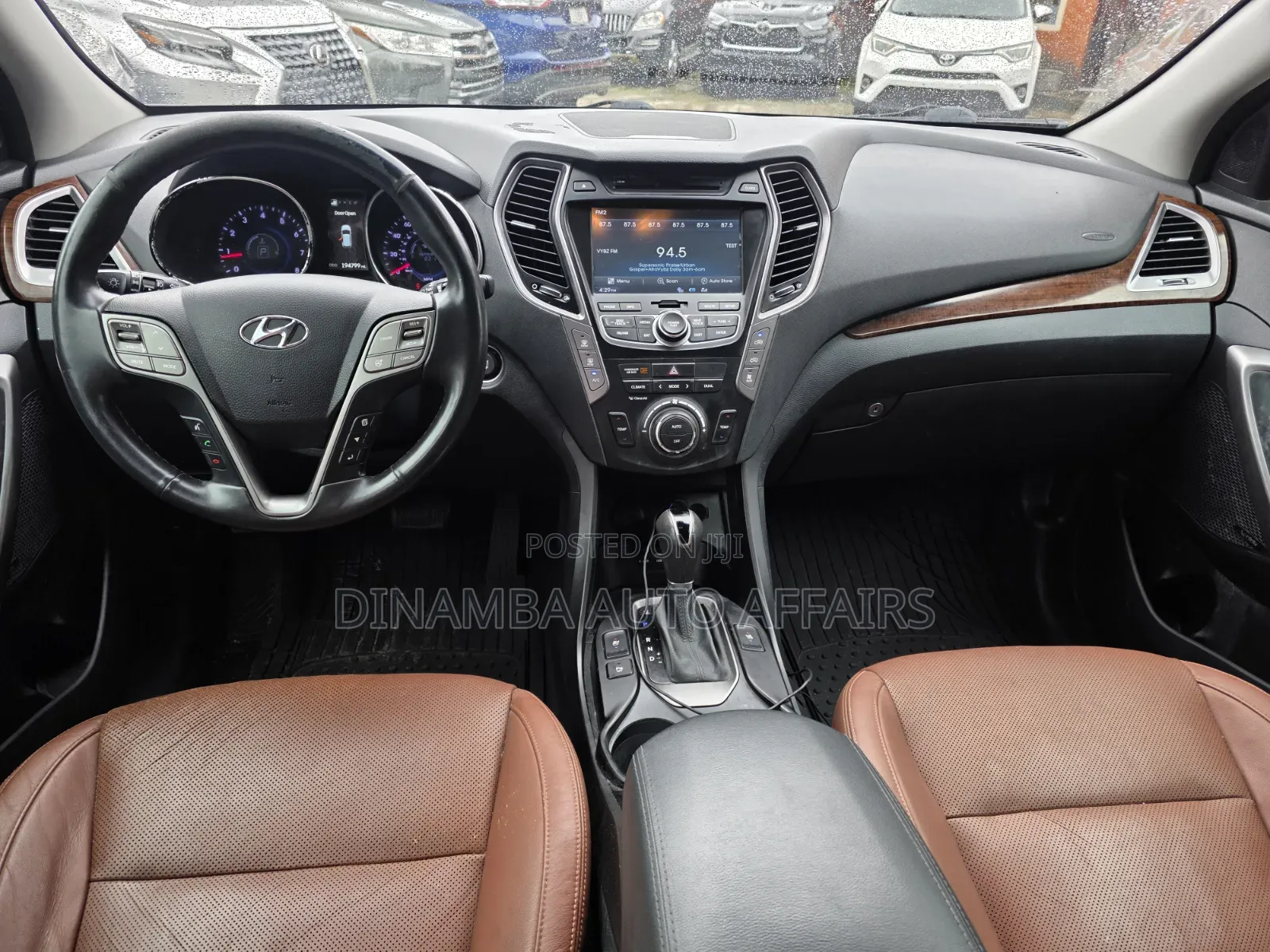 Hyundai Santa Fe 2015 Black