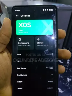 Infinix Note 30 Pro 256 GB Blue
