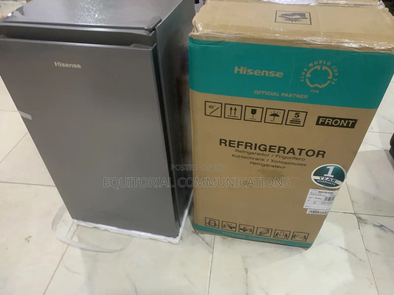 Hisense Ref093dr Compact Refrigerator – 90l Capacity With Convenient D