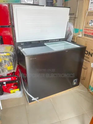 Hisense Deep Freezer Fc320sh With Glass Is Available