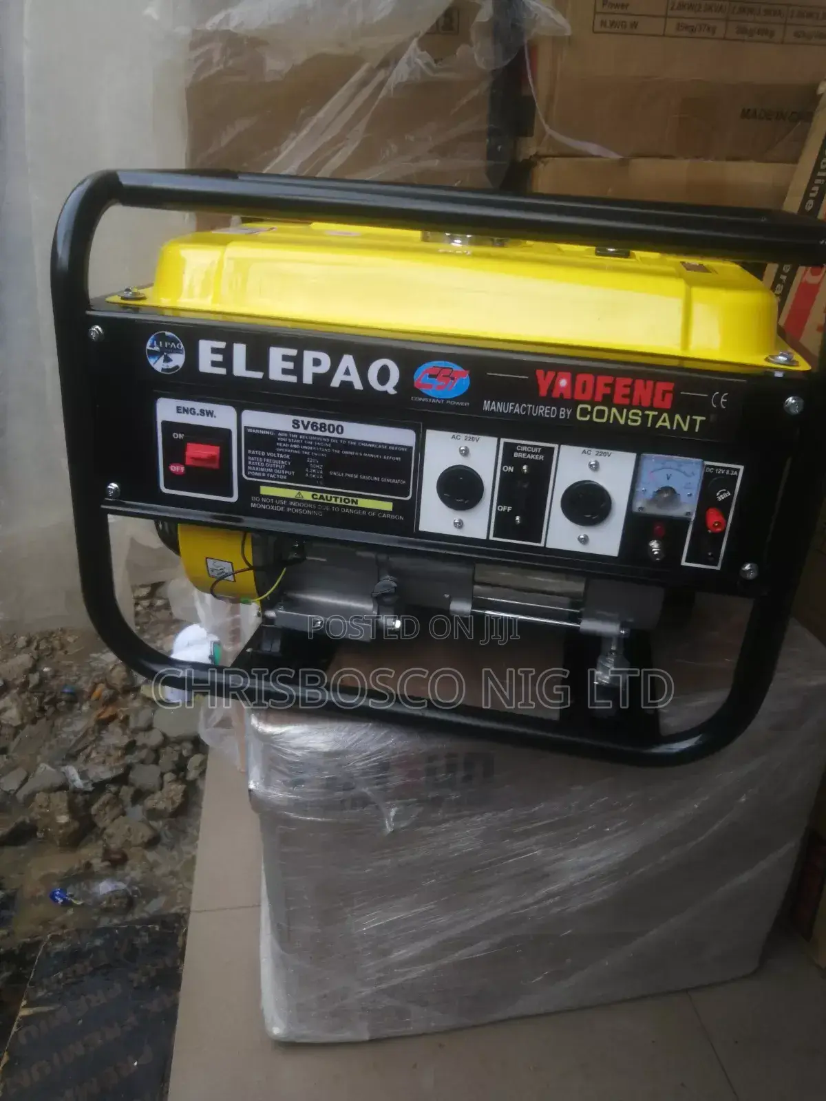 Elepaq Generator Sv 6800