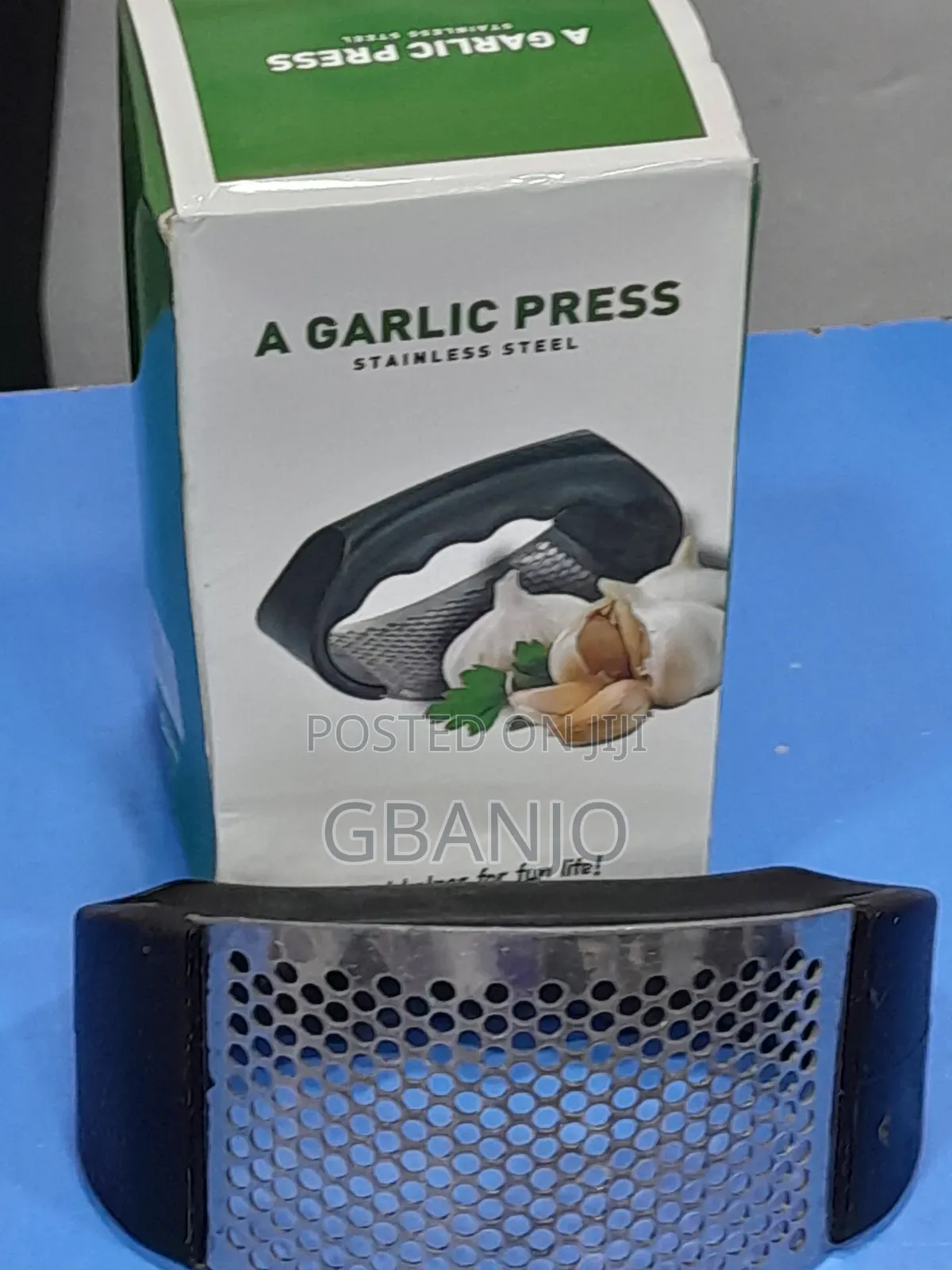 Stainless Steel Garlic Press Rocker