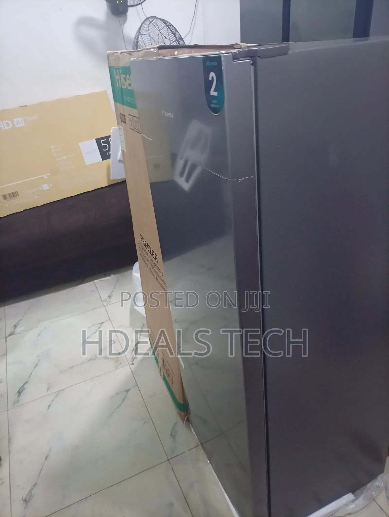 Hisense Standing Freezer With Fast Cooling System and Low Electricity