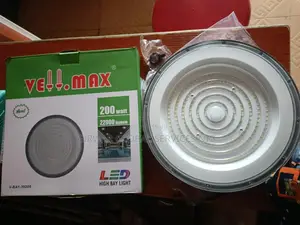 Vellmax High Bay Light 200w Watts Gray Body Factory