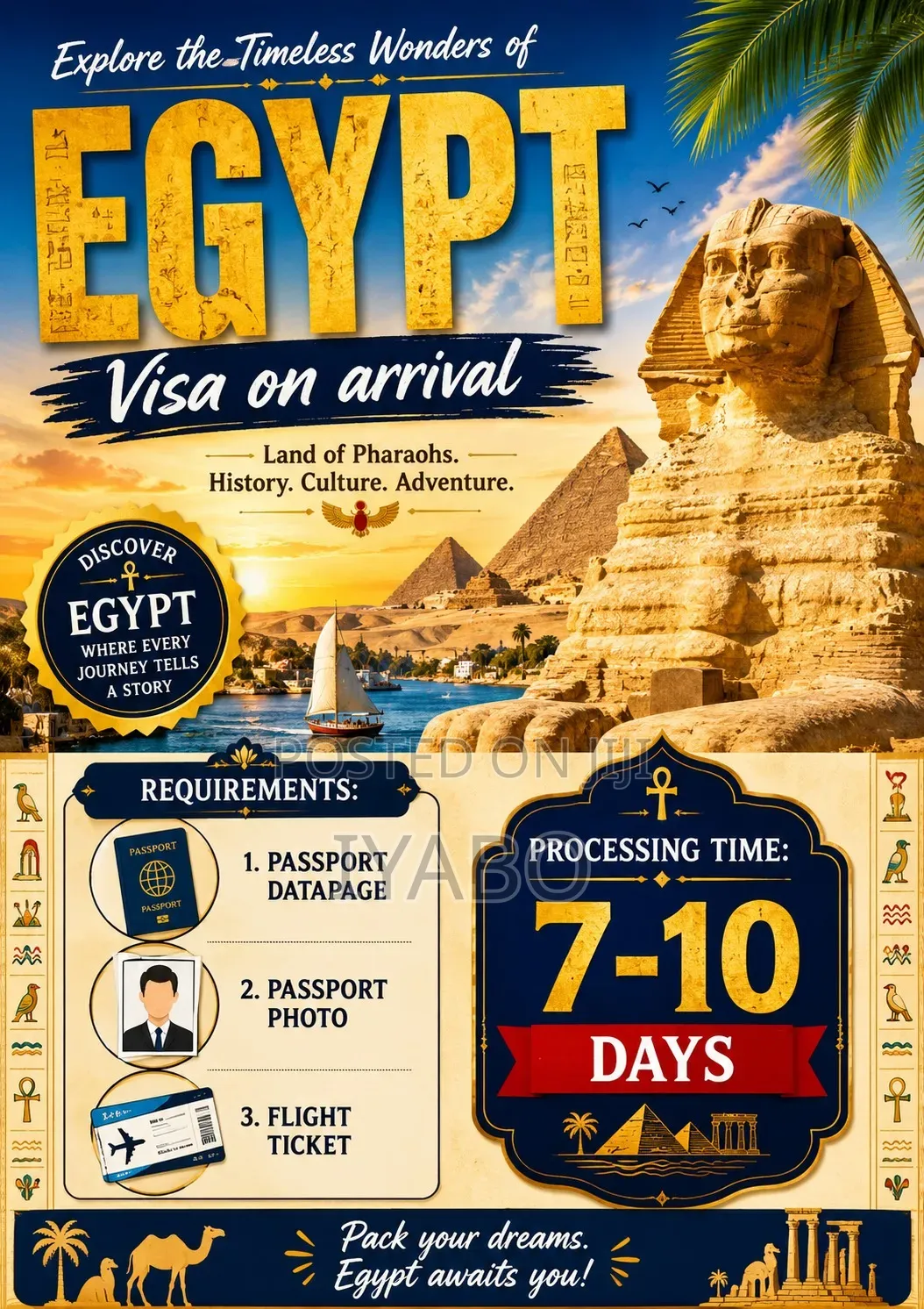 Egypt Visa on Arrival