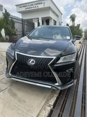 Lexus RX 350 F Sport FWD 2017 Black