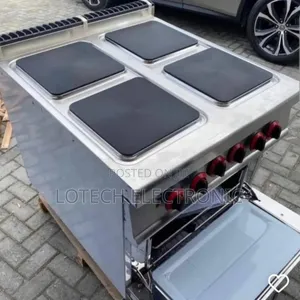 Industrial Electric Cooker With Oven – Heavy-Duty Stainless Steel