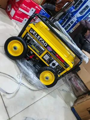 Elepaq 4.5kva Automatic Generator Model Sv6800e2 – 100% Copper Key Sta