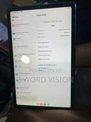 Samsung Galaxy Tab S6 Lite 64 GB Gray