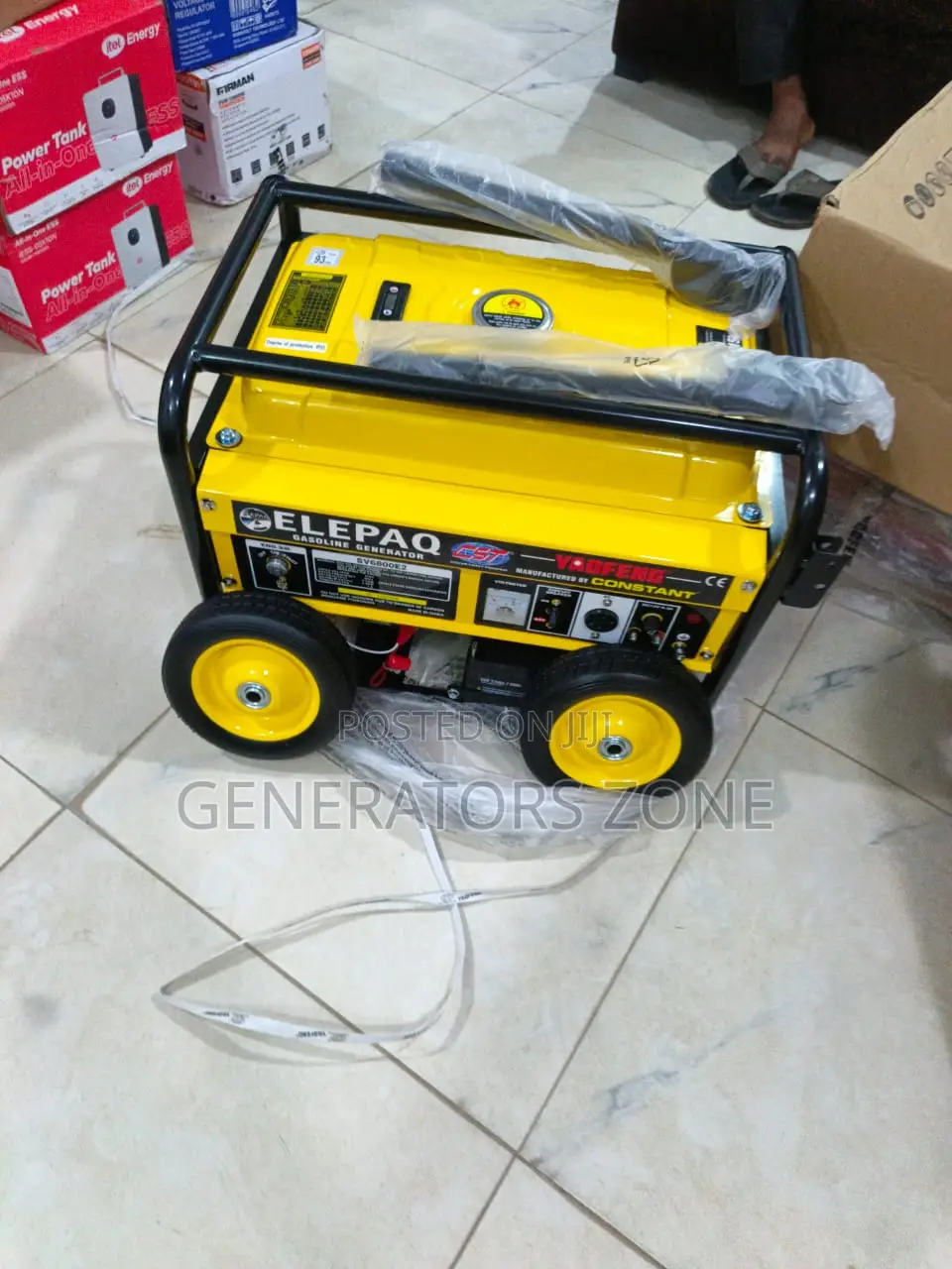 Original Elepaq 4.5kva Automatic Generator Model Sv6800e2 for Home O