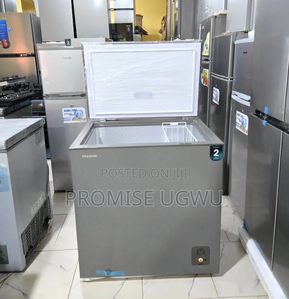 Hisense Chest Freezer 198l Silver