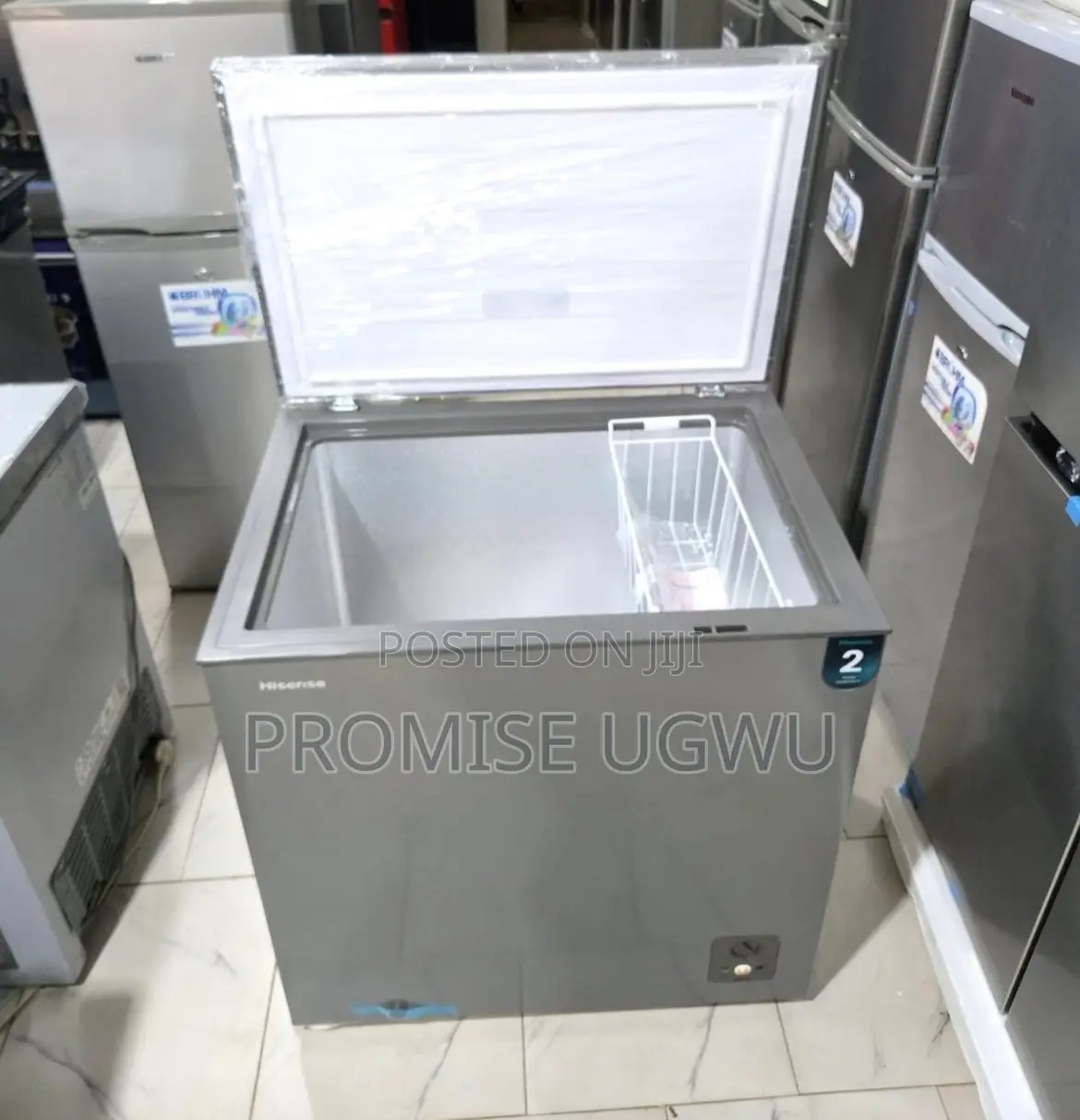 Hisense Chest Freezer 198l Silver