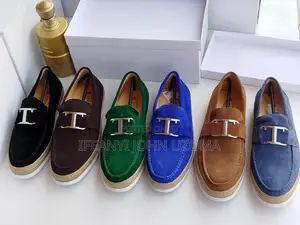 Classic Luxury Suede Loafers Men