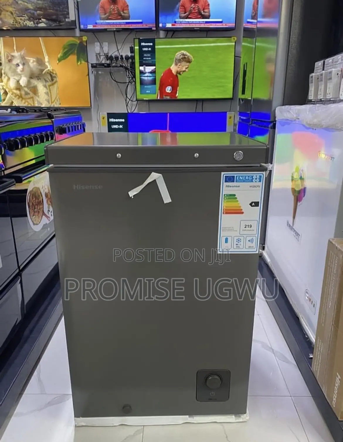 Hisense Chest Freezer 97l Silver