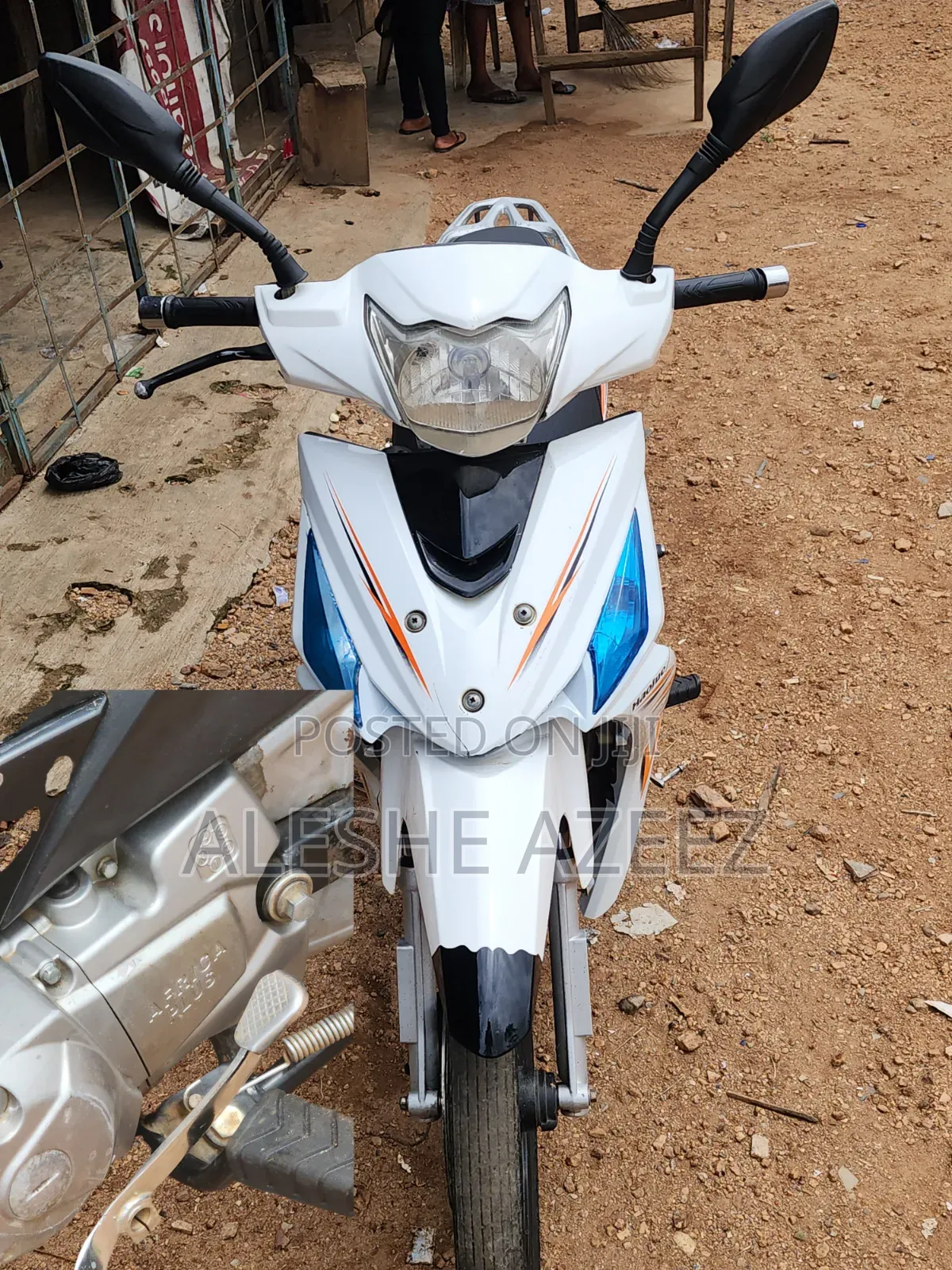 Motorcycle 2024 White