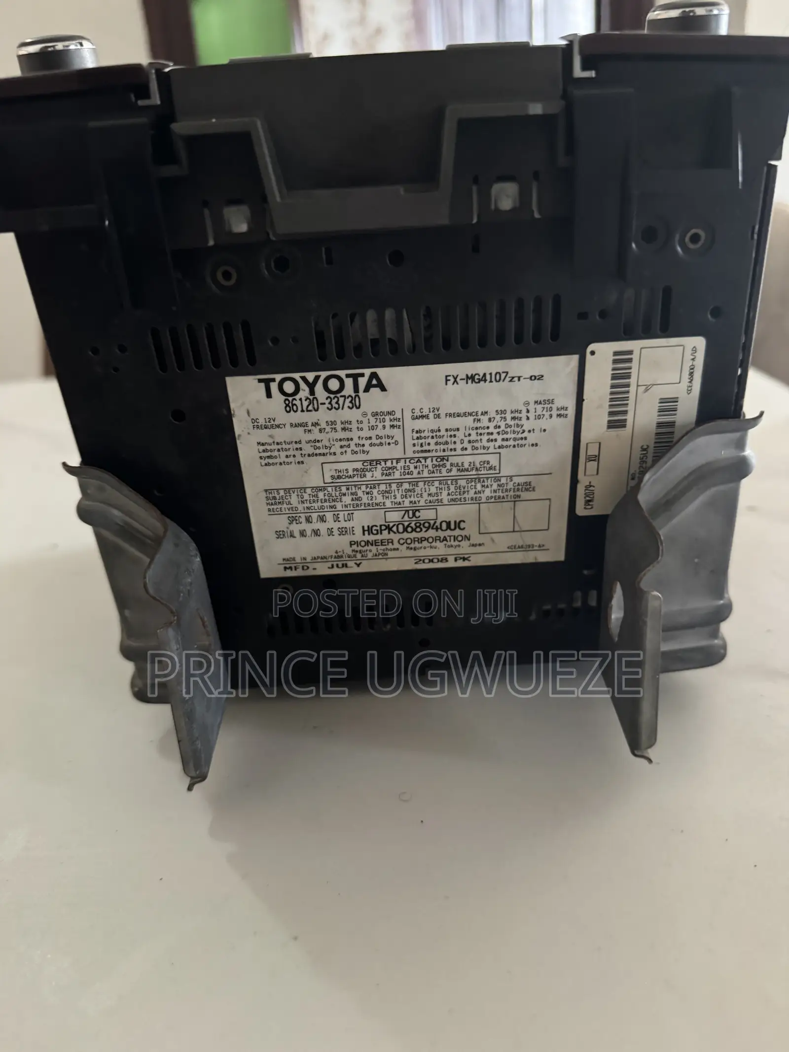 Lexus Es350 Original Screen