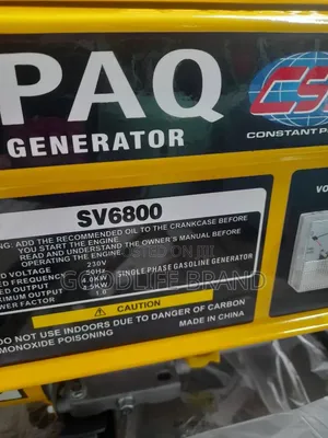Yellow  Gen Set
