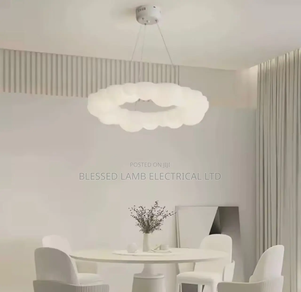 Modern Cloud Ring Chandelier Pendant Light Luxury Led Dining Room