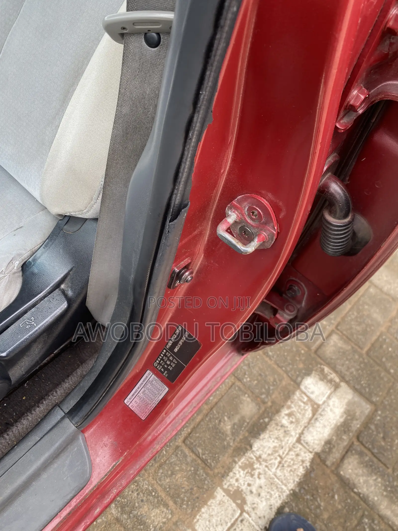 Hyundai Elantra 2009 Red