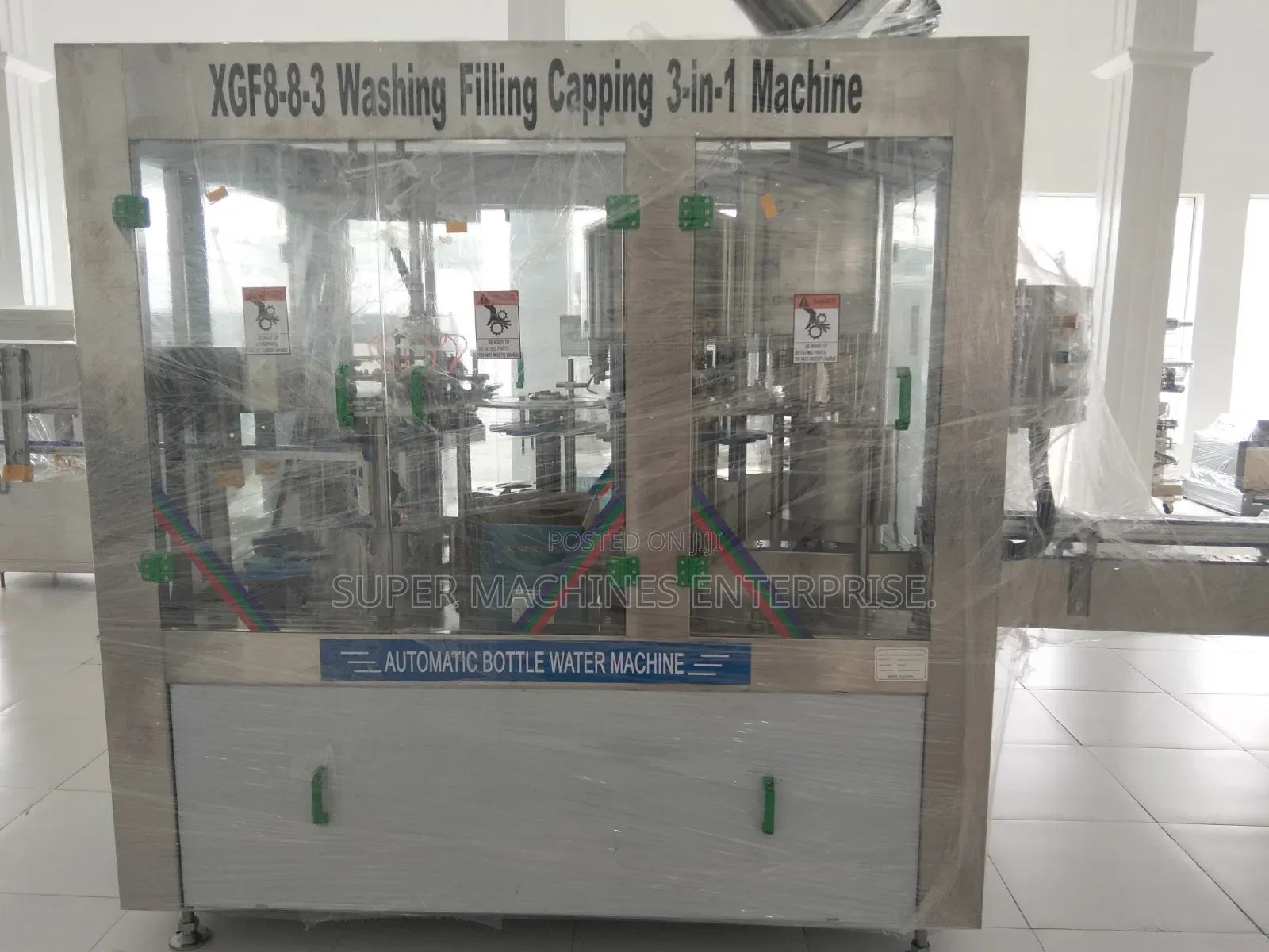 Automatic Bottle Water Machine Mono Block 8-8-3