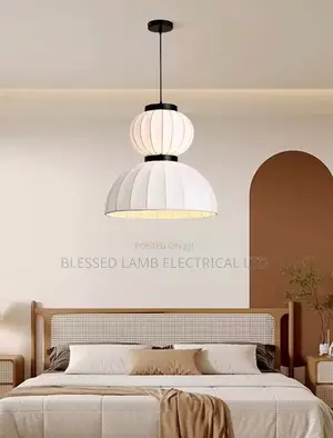 Modern Nordic Double-Layer Pendant Light Decorative Bedroom