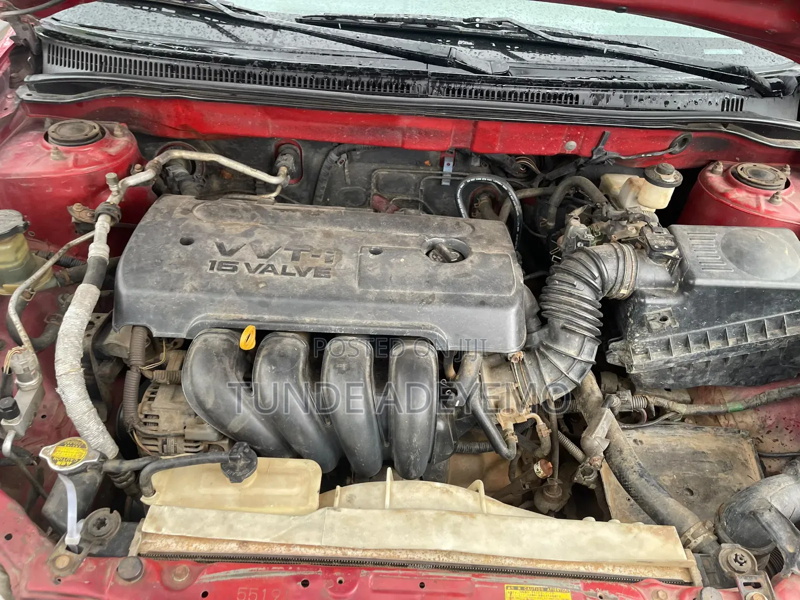 Toyota Corolla 2006 Red
