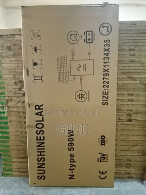 Sunshine Solar 590w Monocrystalline Panel