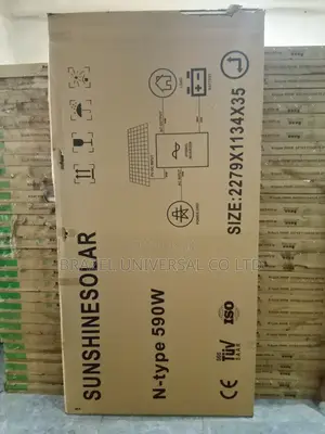 Sunshine Solar 590w Monocrystalline Panel
