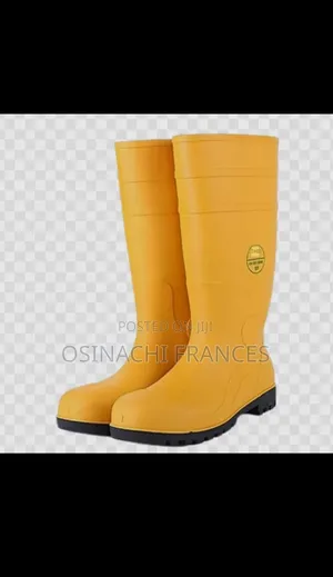 Safety Rain Boots With Steel Toes ,