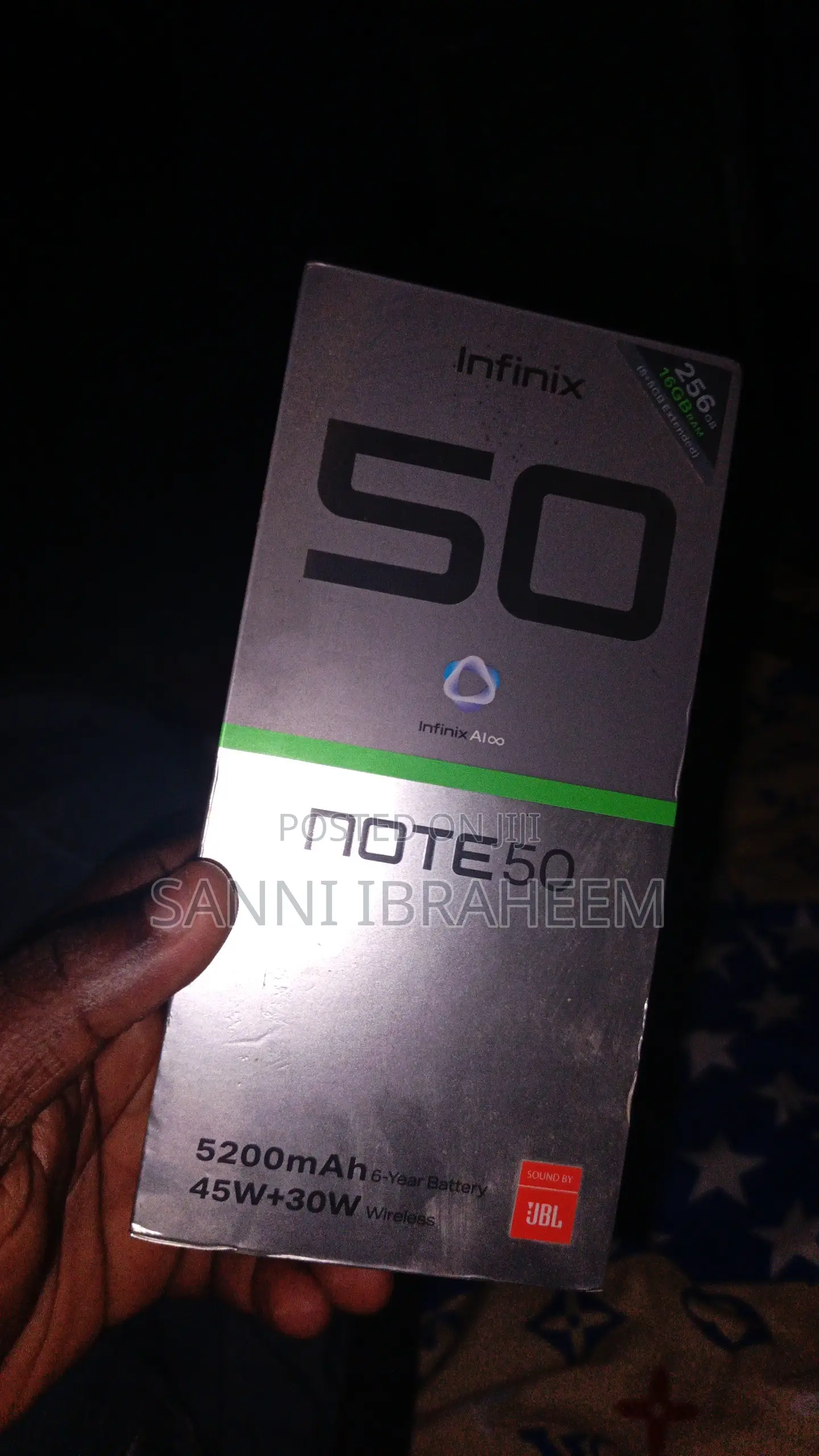 Infinix Note 50 4G 256 GB Blue