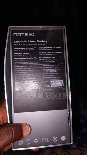 Infinix Note 50 4G 256 GB Blue