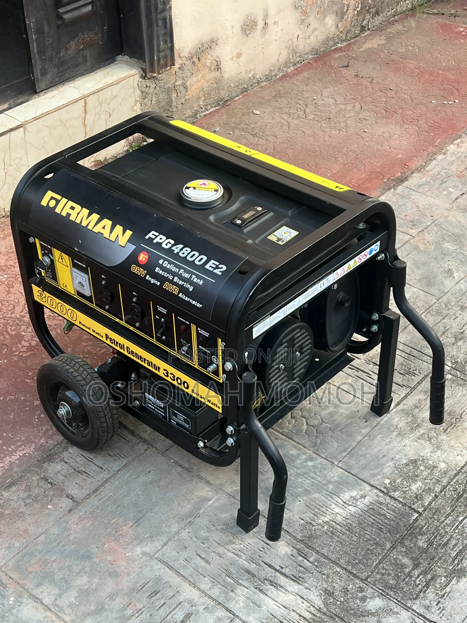 Barely Used Firman Generator. First Owner