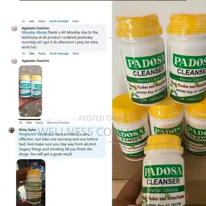Padosa Herbal Capsule (For Infection)