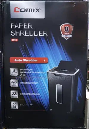 Comix S801 Auto Feed Cross-Cut Paper Shredder
