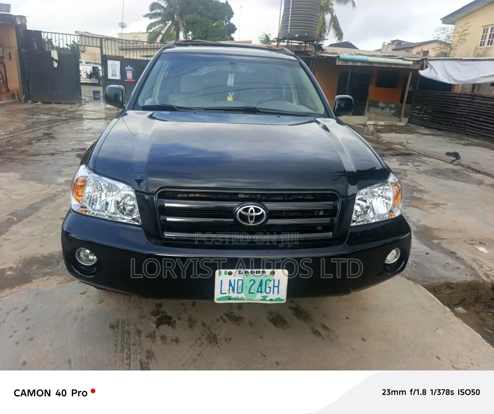 Toyota Highlander 2005 Black