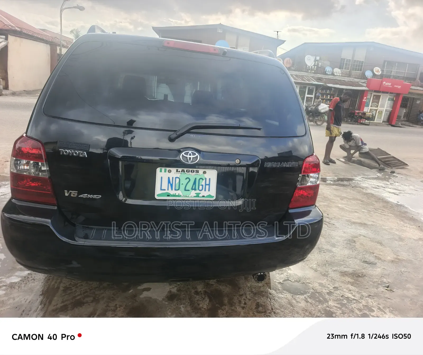 Toyota Highlander 2005 Black
