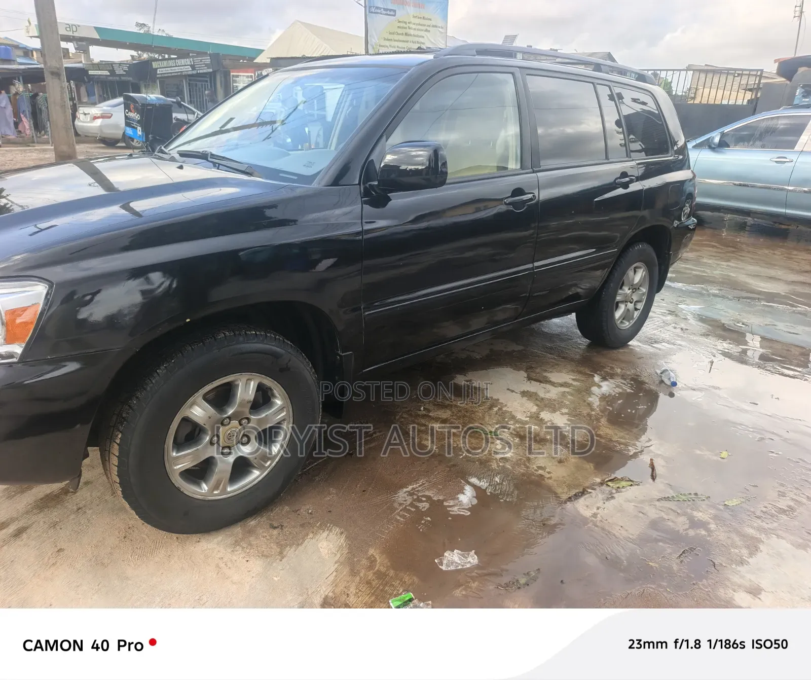 Toyota Highlander 2005 Black