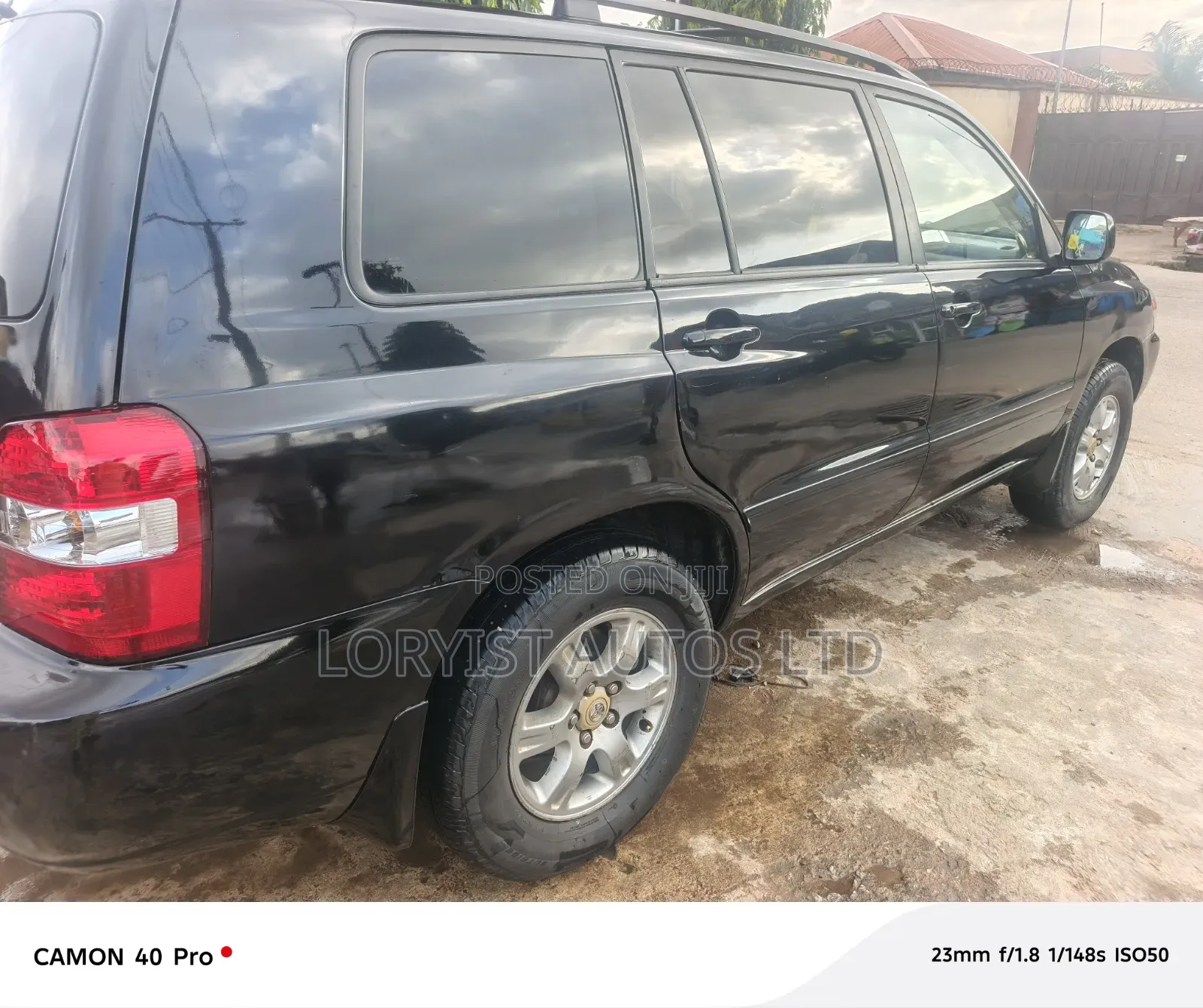 Toyota Highlander 2005 Black