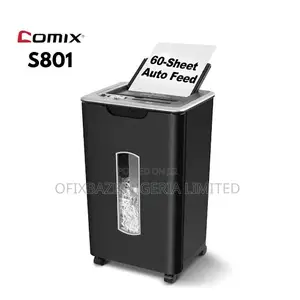 Comix S801 Auto Feed Cross-Cut Paper Shredder