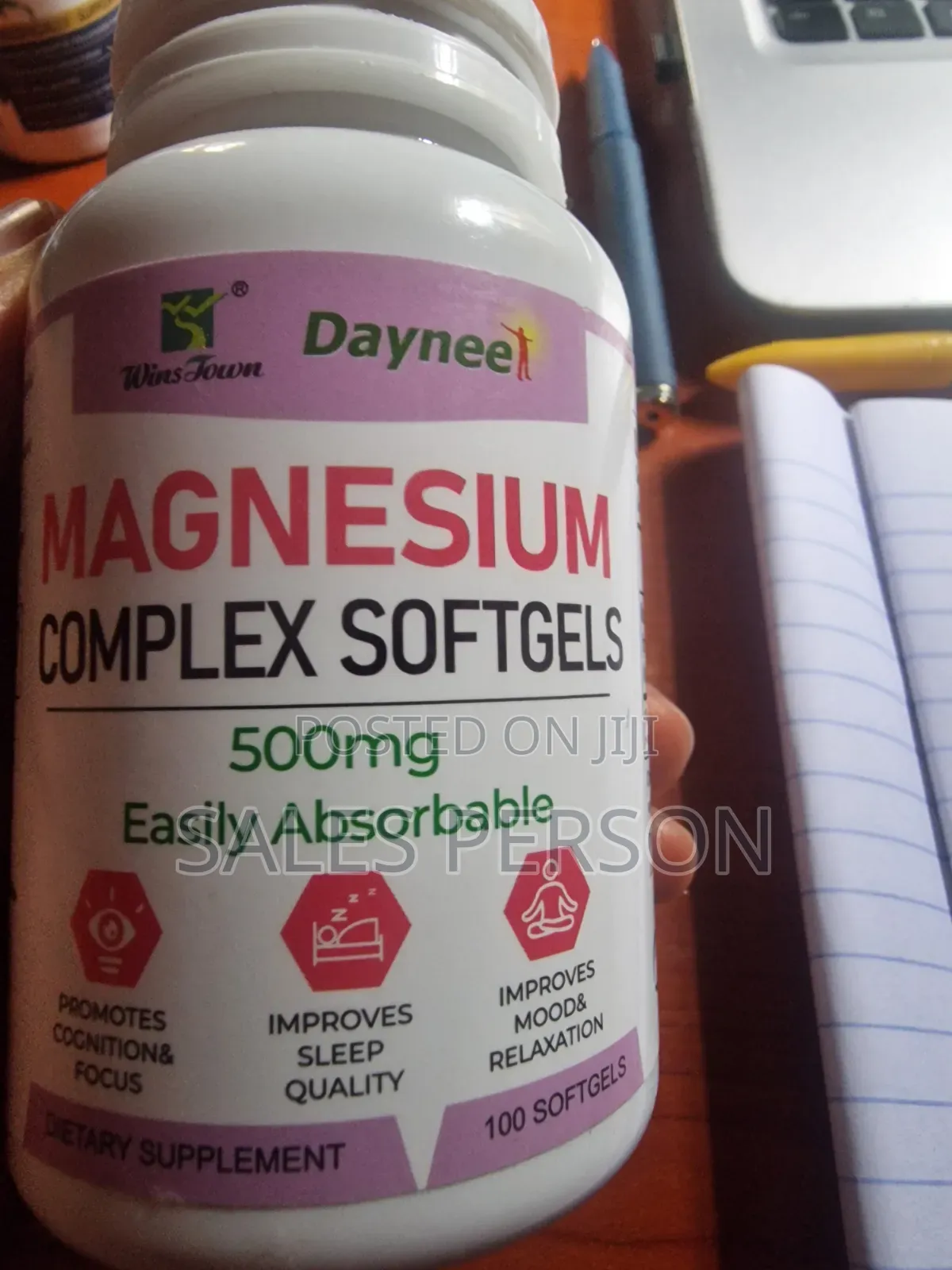 Wins Town Daynee Magnesium Complex Softgels
