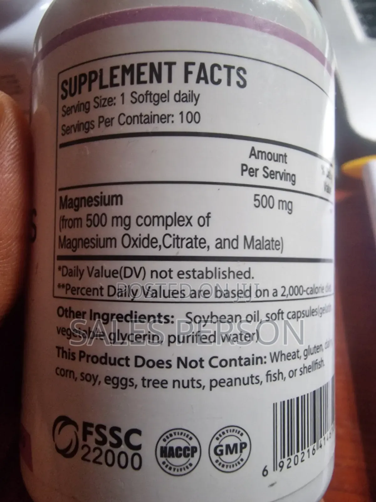 Wins Town Daynee Magnesium Complex Softgels