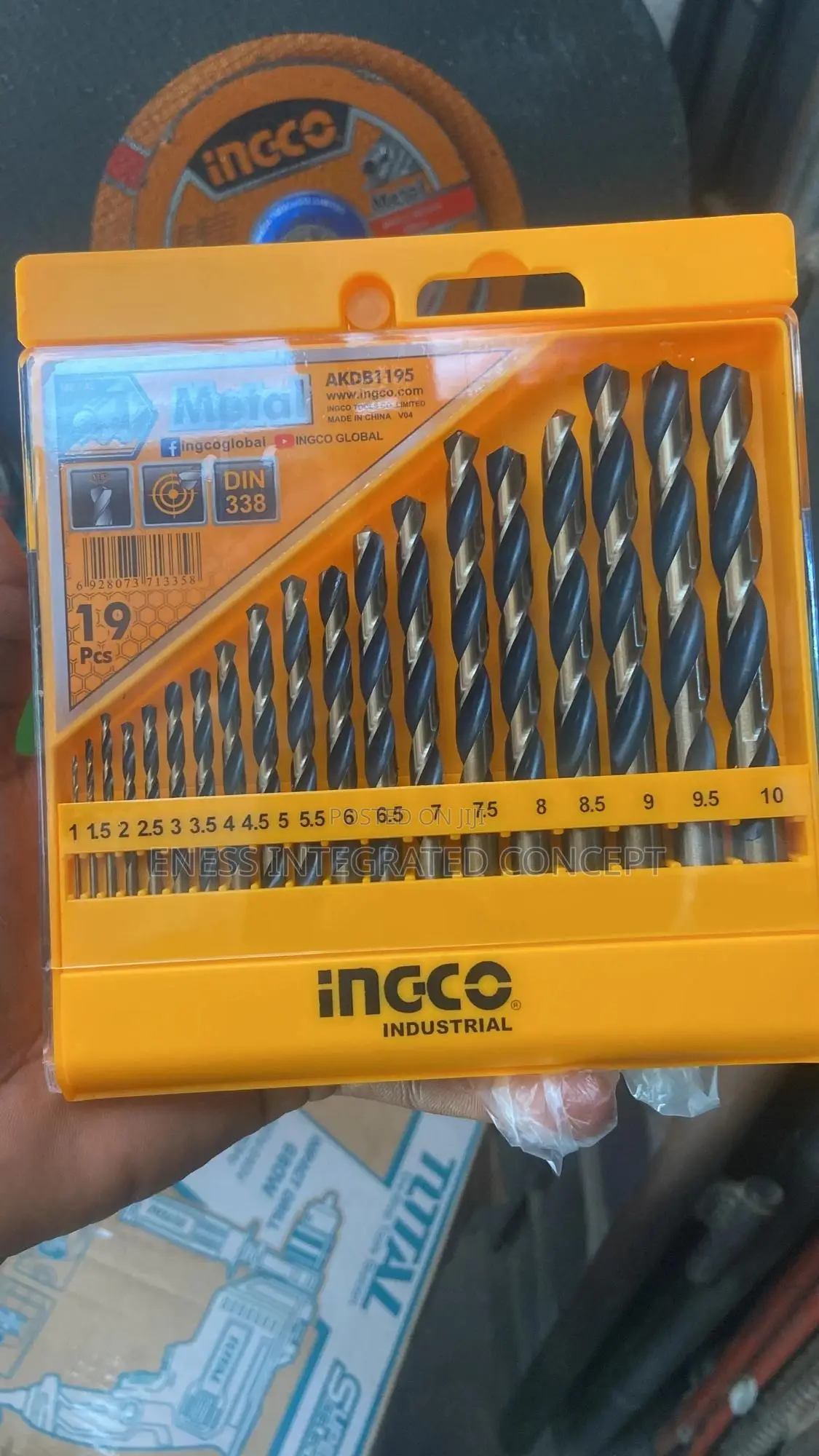 Ingco Professional Metal Drill Bit Set
