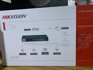 Hikvision 16 Port Poe Unmanaged Switch