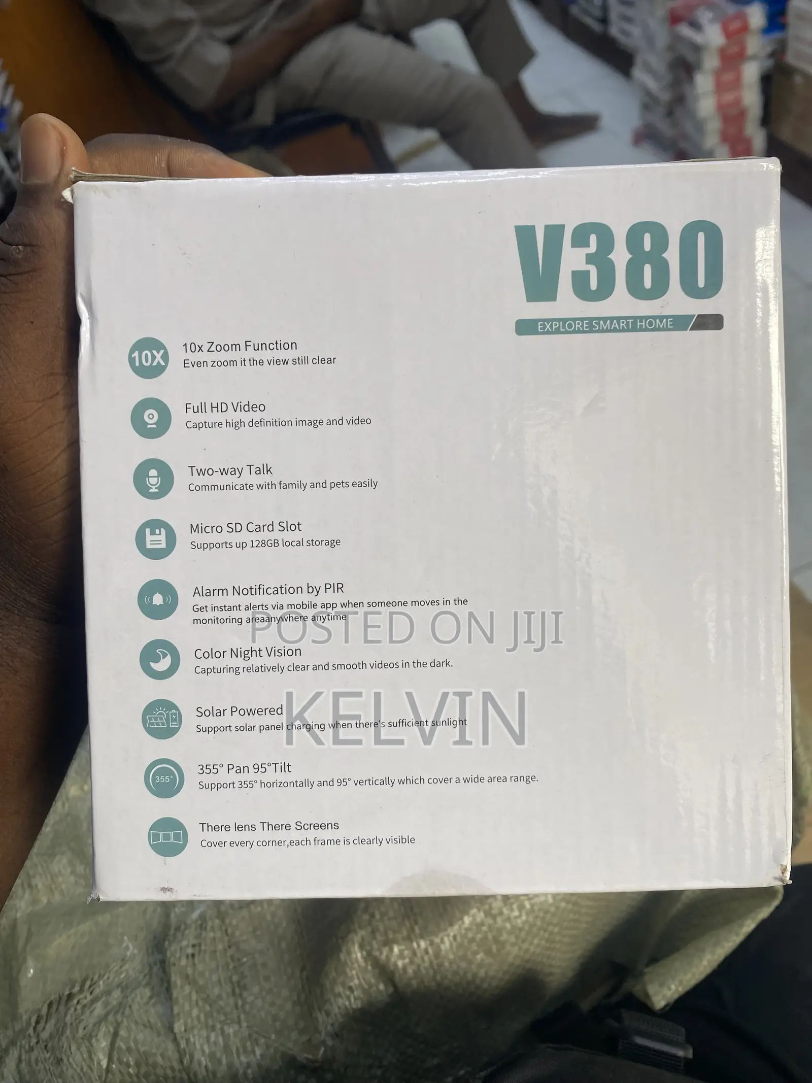 Solar Camera V380