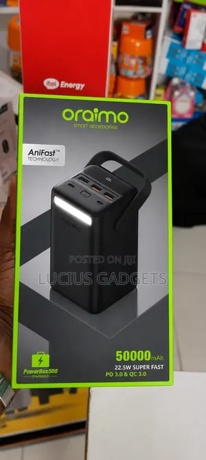 Oraimo 50,000mah Powerbox 500 (50000mah)