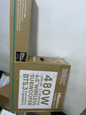 Premium Hisense 480watts Soundbar Available