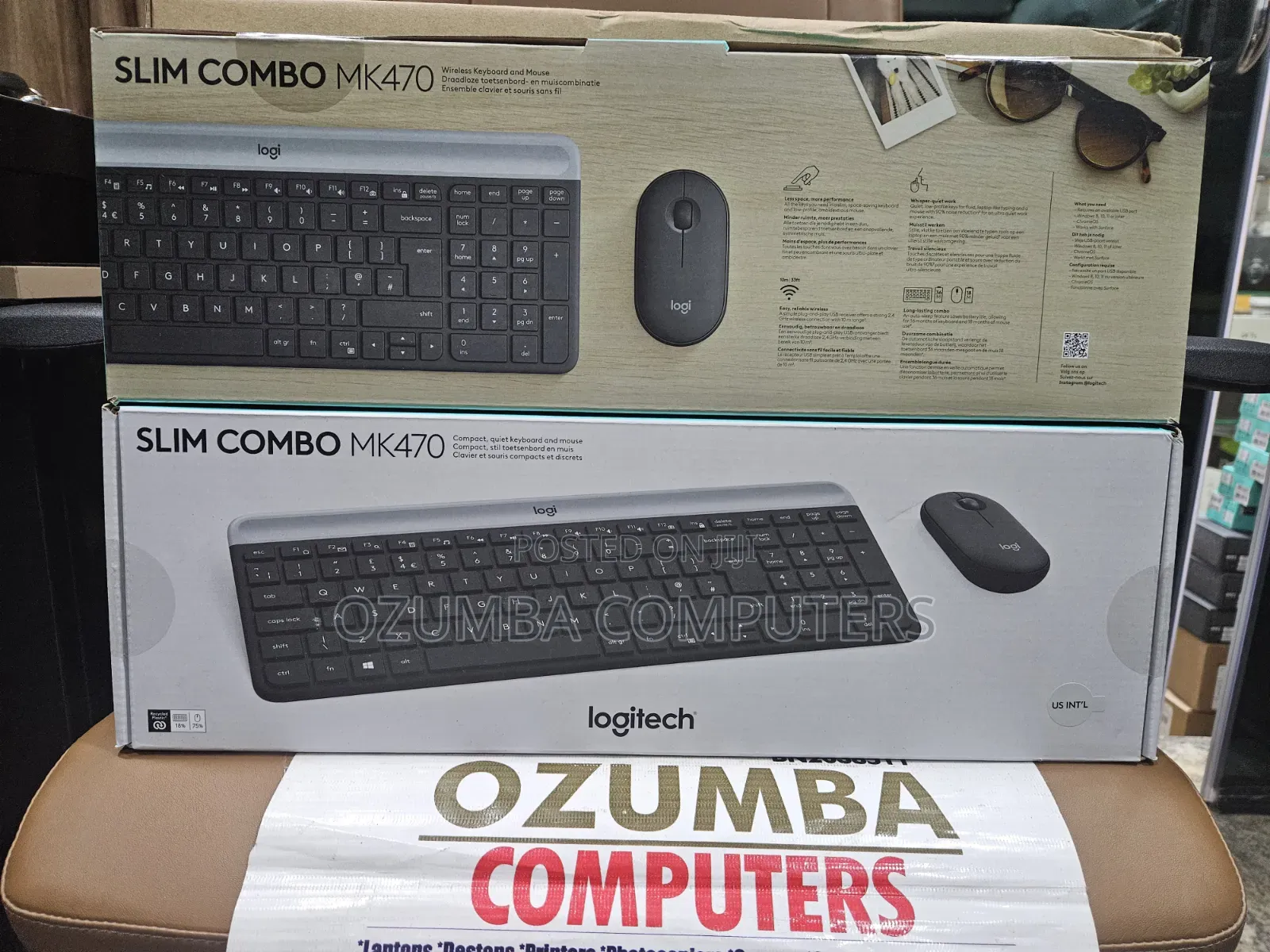 Logitech Slim Combo Mk470 Wireless Keyboard and Mouse Combo