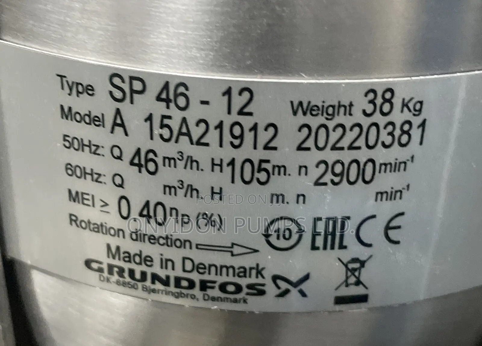Industrial Submersible Pump