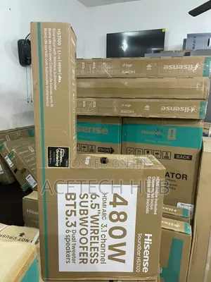 Crystal Clear Audio With Hisense 480 Watts Soundbar